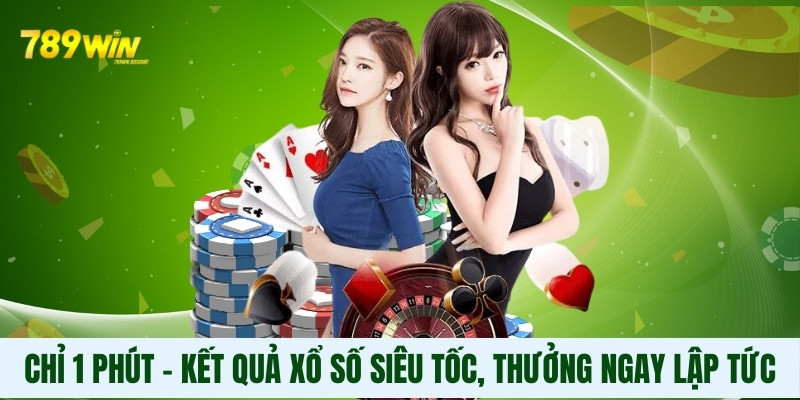 Chỉ 1 phút – Kết quả xổ số siêu tốc, thưởng ngay lập tức Chỉ 1 phút – Kết quả xổ số siêu tốc, thưởng ngay lập tức